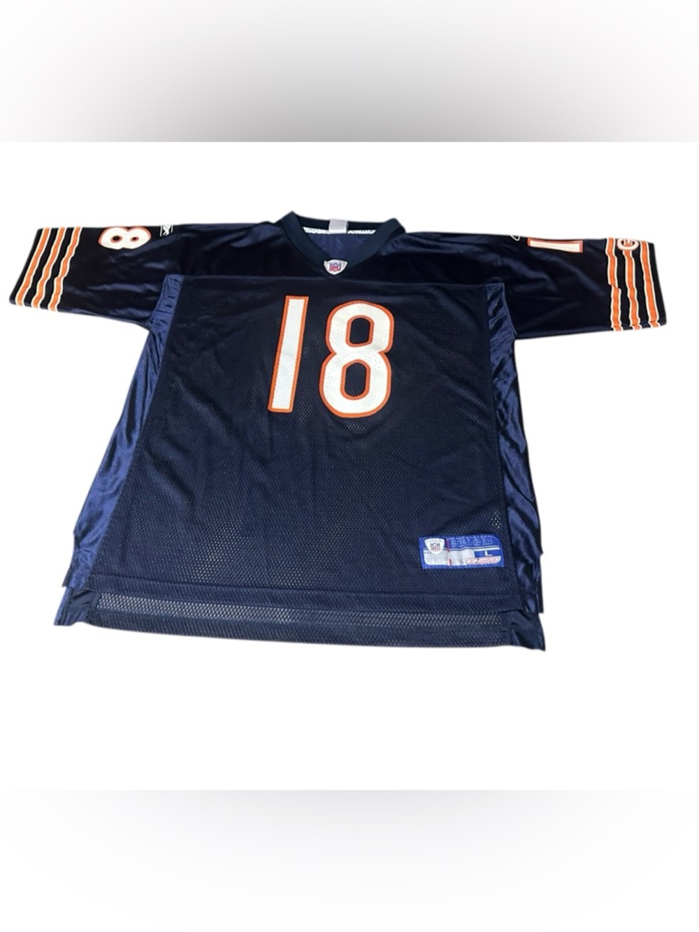 Reebok Men Chicago Bears Kyle Orton Home Jersey Sz Large